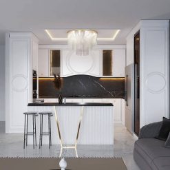 سبد خرید 17 کابینت ام دی اف ساده کد 7103