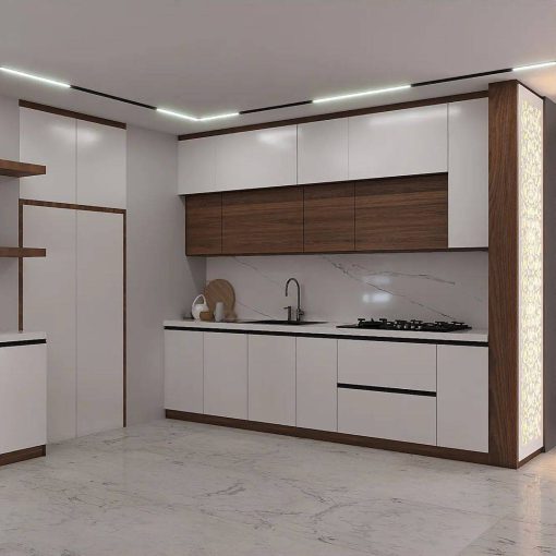 کابینت ام دی اف آشپزخانه کلاسیک کد 7101 - Image 4