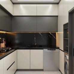 کابینت MDF برای آشپزخانه کد 7166 9 cabinet fanoosdesign.ir 6815 2 | فانوس دیزاین تولید کننده انواع درب اتاق ، ضد سرقت، درب ورودی و ضد آل