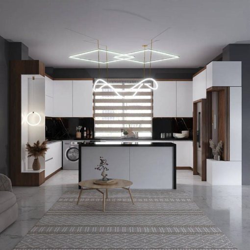کابینت ام دی اف آشپزخانه لوکس کد 7089