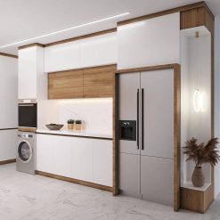 کابینت سفید براق کد 7086 5 cabinet fanoosdesign.ir 6868 | فانوس دیزاین تولید کننده انواع درب اتاق ، ضد سرقت، درب ورودی و ضد آل