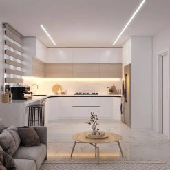 کابینت شیری و قهوه ای کد 7084 18 cabinet fanoosdesign.ir 6876 | فانوس دیزاین تولید کننده انواع درب اتاق ، ضد سرقت، درب ورودی و ضد آل