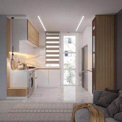 کابینت MDF مجلل و زیبا کد 7141