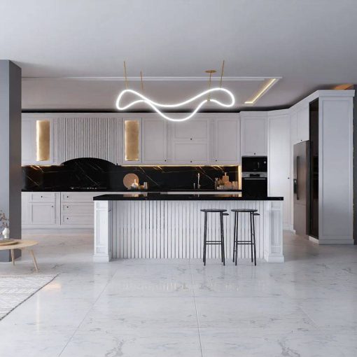 کابینت ام دی اف مجلل آشپزخانه کد 7065 - Image 3