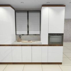 کابینت قهوه ای تیره و سفید کد 7047 9 cabinet fanoosdesign.ir 7053 | فانوس دیزاین تولید کننده انواع درب اتاق ، ضد سرقت، درب ورودی و ضد آل