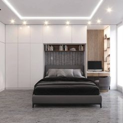 کابینت ام دی اف ساده و شیک کد 7032 14 cabinet fanoosdesign.ir 7132 | فانوس دیزاین تولید کننده انواع درب اتاق ، ضد سرقت، درب ورودی و ضد آل