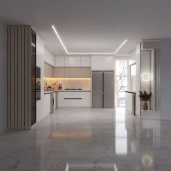 سبد خرید 4 کابینت سفید ساده کد 7025