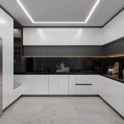 سبد خرید 3 کابینت آشپزخانه لوکس پرتلند کد 70016