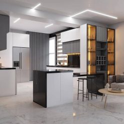 سبد خرید 15 کابینت آشپزخانه مدرن کد 70010