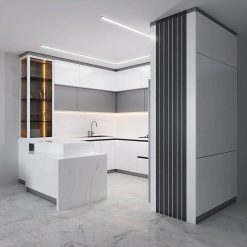 کابینت آشپزخانه لوکس جدید کد 70015 6 cabinet fanoosdesign.ir 7261 | فانوس دیزاین تولید کننده انواع درب اتاق ، ضد سرقت، درب ورودی و ضد آل