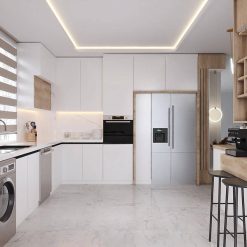 کابینت آشپزخانه مدرن هایگلاس کد 70006 6 cabinet fanoosdesign.ir 7268 | فانوس دیزاین تولید کننده انواع درب اتاق ، ضد سرقت، درب ورودی و ضد آل