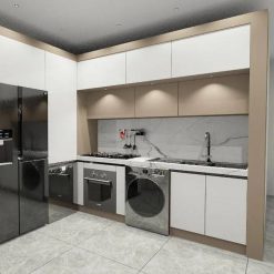 کابینت ام دی اف آشپزخانه لاکچری کد 7663 6 cabinet fanoosdesign.ir 785 | فانوس دیزاین تولید کننده انواع درب اتاق ، ضد سرقت، درب ورودی و ضد آل