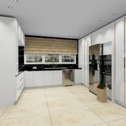 سبد خرید 4 کابینت ام دی اف آشپزخانه لاکچری کد 7670