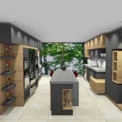 کابینت ام دی اف آشپزخانه لاکچری کد 7632