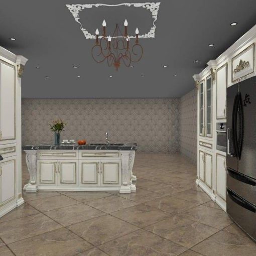 کابینت آشپزخانه کلاسیک کد 70002 - Image 3