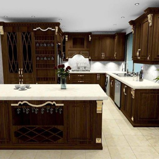 کابینت ام دی اف آشپزخانه لاکچری کد 7602 - Image 4