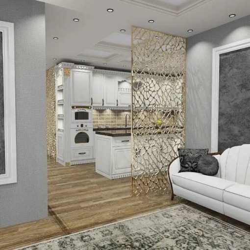 کابینت ام دی اف آشپزخانه لاکچری کد 7677 - Image 5