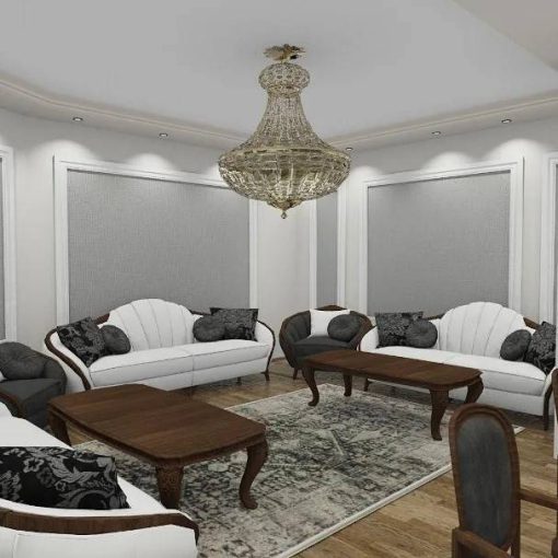 کابینت ام دی اف آشپزخانه لاکچری کد 7677 - Image 4