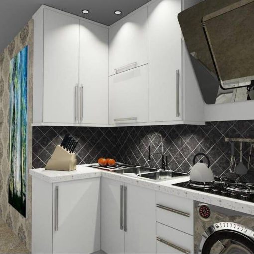کابینت ام دی اف آشپزخانه لاکچری کد 7599 - Image 4