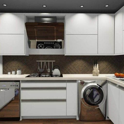 کابینت ام دی اف آشپزخانه لاکچری کد 7599 - Image 2