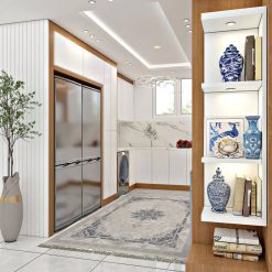 کابینت ام دی اف آشپزخانه لاکچری کد 7600 5 cabinet fanoosdesign.ir 90 2 | فانوس دیزاین تولید کننده انواع درب اتاق ، ضد سرقت، درب ورودی و ضد آل