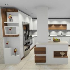 سبد خرید 4 کابینت ام دی اف آشپزخانه لاکچری کد 7675