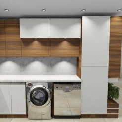 کابینت ام دی اف آشپزخانه لاکچری کد 7675 5 cabinet fanoosdesign.ir 908 | فانوس دیزاین تولید کننده انواع درب اتاق ، ضد سرقت، درب ورودی و ضد آل