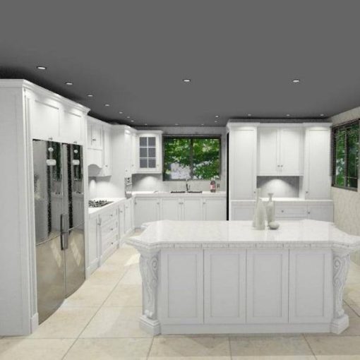 کابینت ام دی اف آشپزخانه لاکچری کد 7672 - Image 2