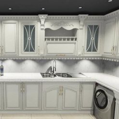 کابینت ام دی اف آشپزخانه لاکچری کد 7656 5 cabinet fanoosdesign.ir 918 | فانوس دیزاین تولید کننده انواع درب اتاق ، ضد سرقت، درب ورودی و ضد آل