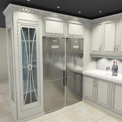 کابینت ام دی اف آشپزخانه لاکچری کد 7656 4 cabinet fanoosdesign.ir 919 | فانوس دیزاین تولید کننده انواع درب اتاق ، ضد سرقت، درب ورودی و ضد آل