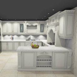 سبد خرید 52 کابینت ام دی اف آشپزخانه لاکچری کد 7656