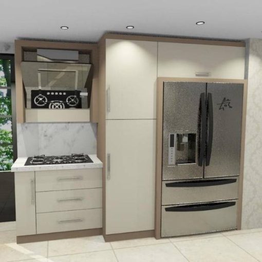 کابینت ام دی اف آشپزخانه لاکچری کد 7644 - Image 2