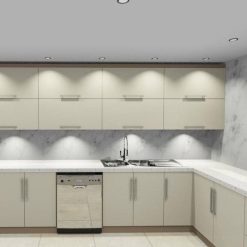 سبد خرید 1 کابینت ام دی اف آشپزخانه لاکچری کد 7644