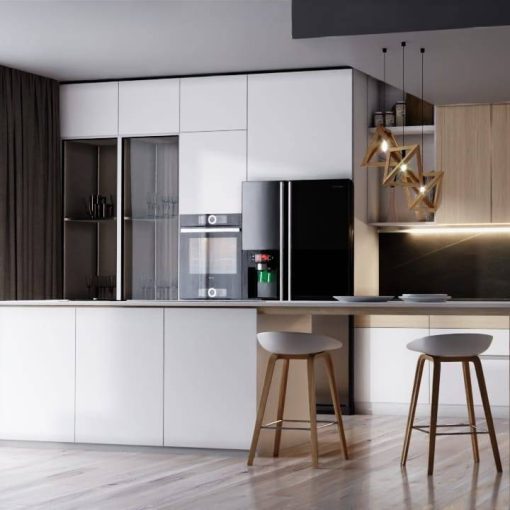 کابینت ام دی اف آشپزخانه لاکچری کد 7641