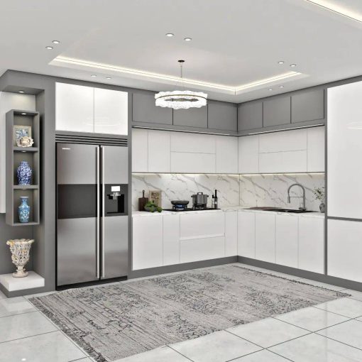 کابینت ام دی اف آشپزخانه لاکچری کد 7601