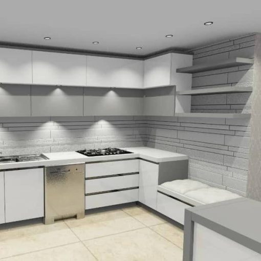 کابینت ام دی اف آشپزخانه لاکچری کد 7652