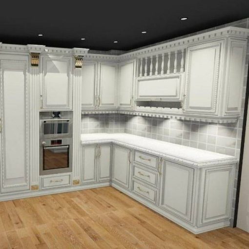 کابینت ام دی اف آشپزخانه لاکچری کد 7645 - Image 2