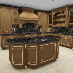 سبد خرید 34 کابینت ام دی اف آشپزخانه لاکچری کد 7647