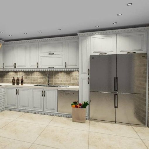 کابینت ام دی اف آشپزخانه لاکچری کد 7648 - Image 2