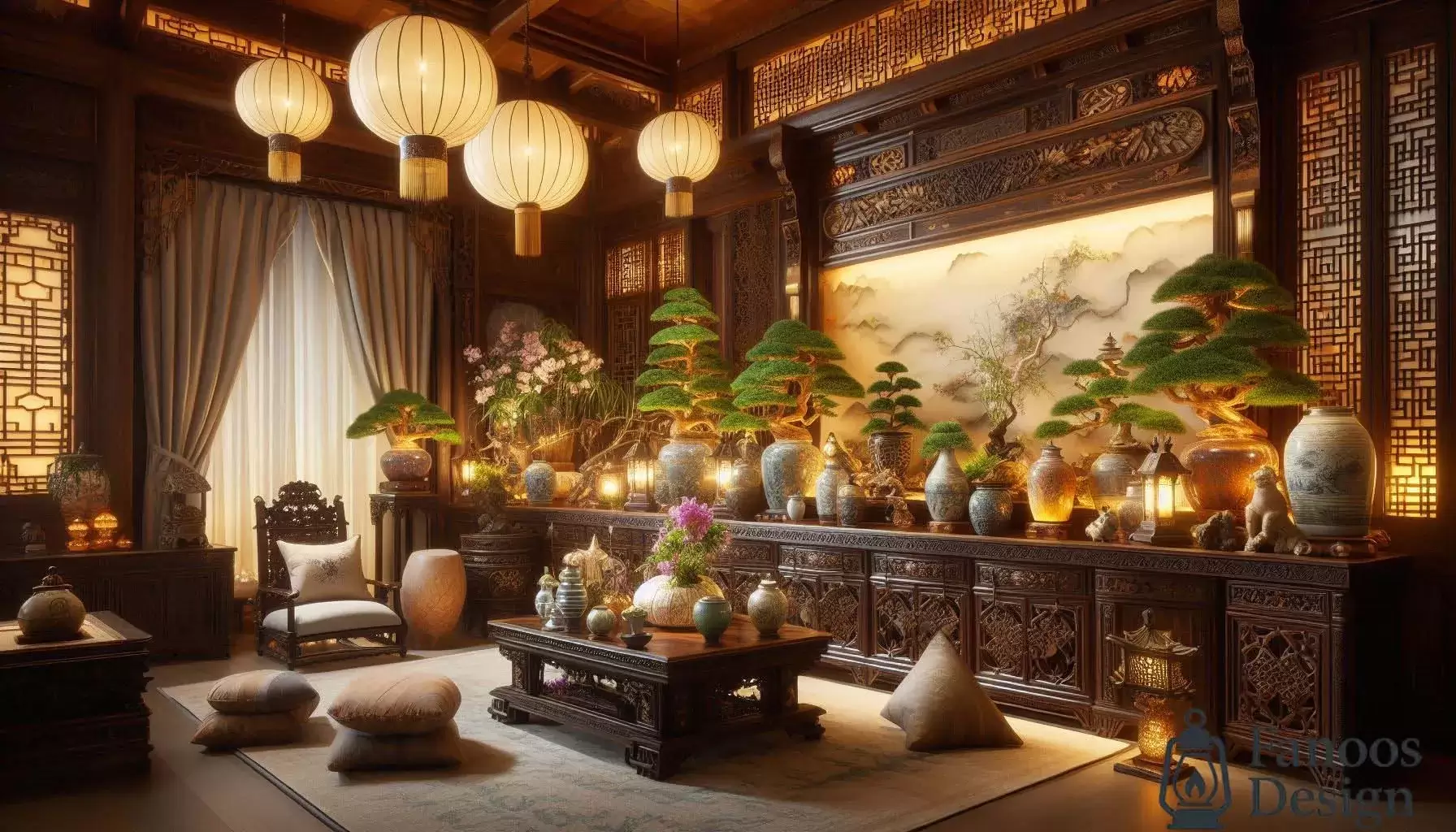 دکوراسیون سبک دکوراسیون آسیایی