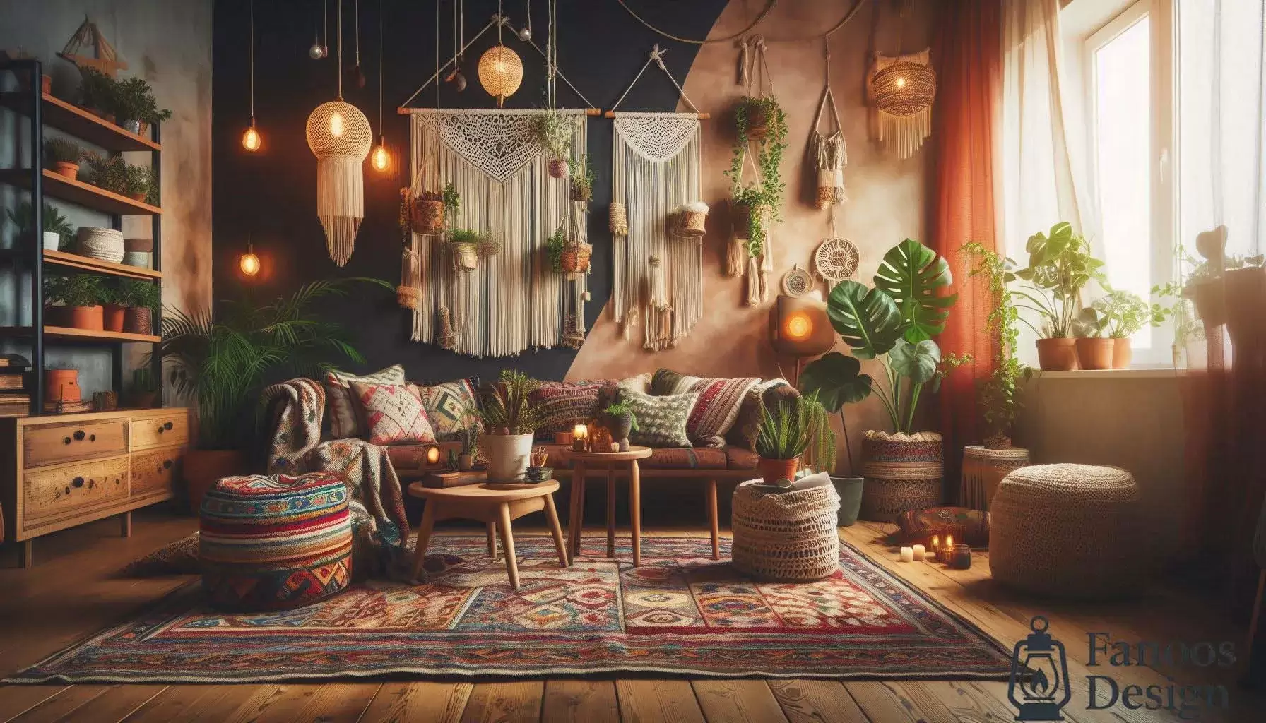 دکوراسیون سبک بوهمی