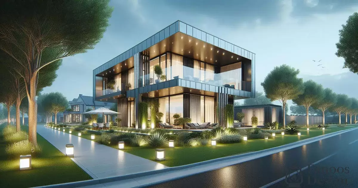 قلعه ظرافت: ایمن سازی ویلای فلزی مدرن خود با سبک