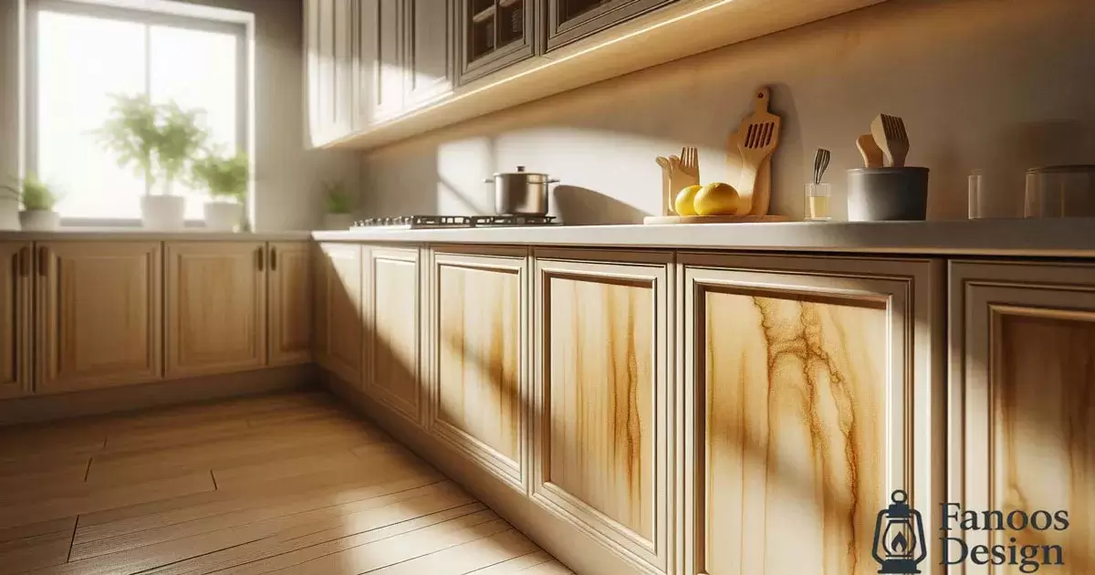 علل زرد شدن کابینت ام دی اف آشپزخانه 1 علل زرد شدن کابینت ام دی اف آشپزخانه