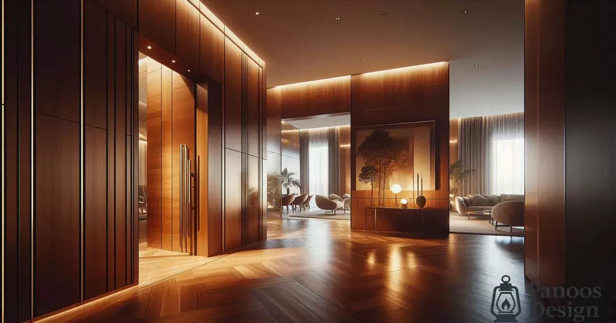 ظرافت مدرن درهای لولایی پاشنه ویلا را بررسی کنید