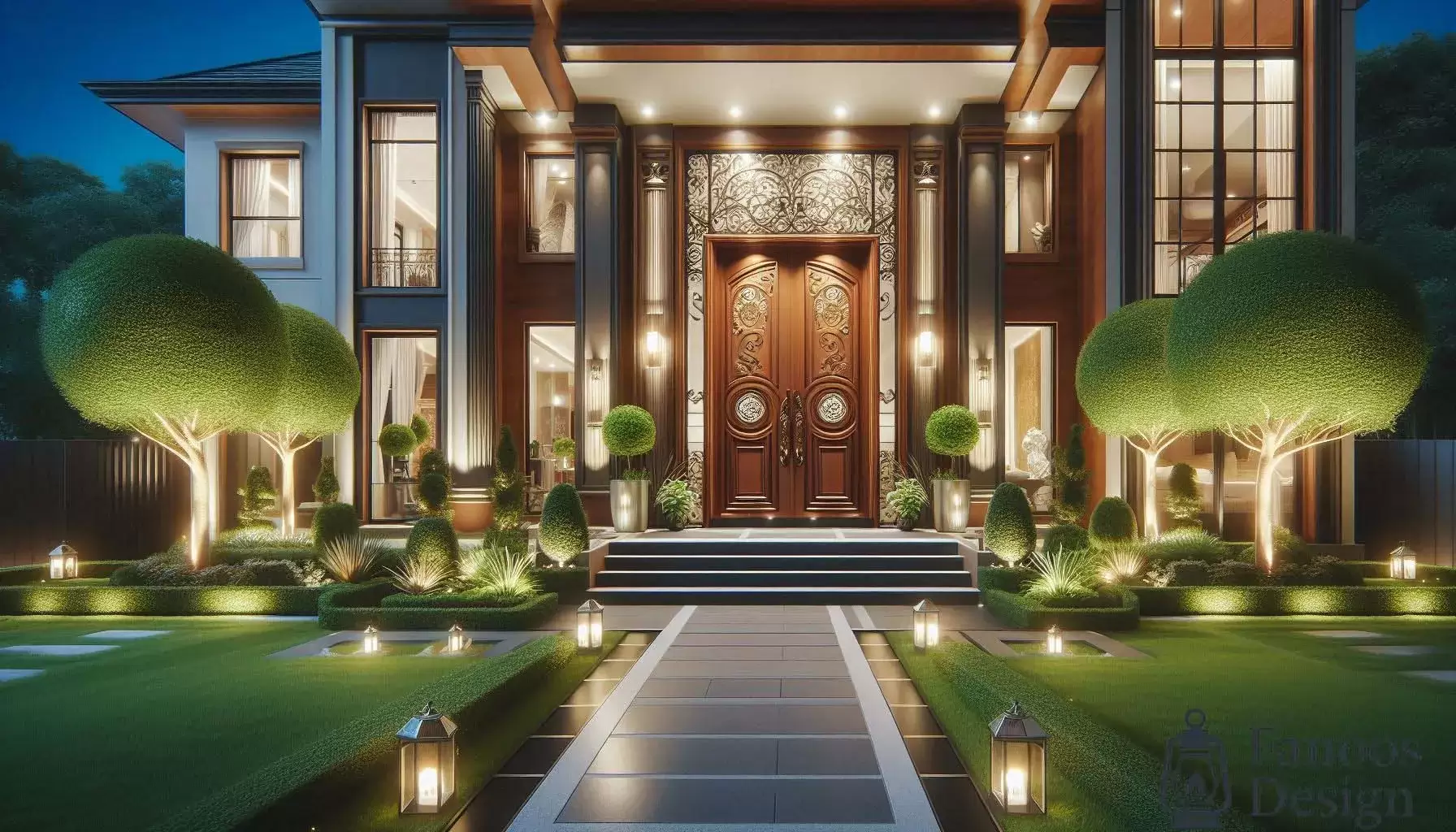 درب مناسب را برای خانه لوکس خود انتخاب کنید 4 درب مناسب را برای خانه لوکس خود انتخاب کنید