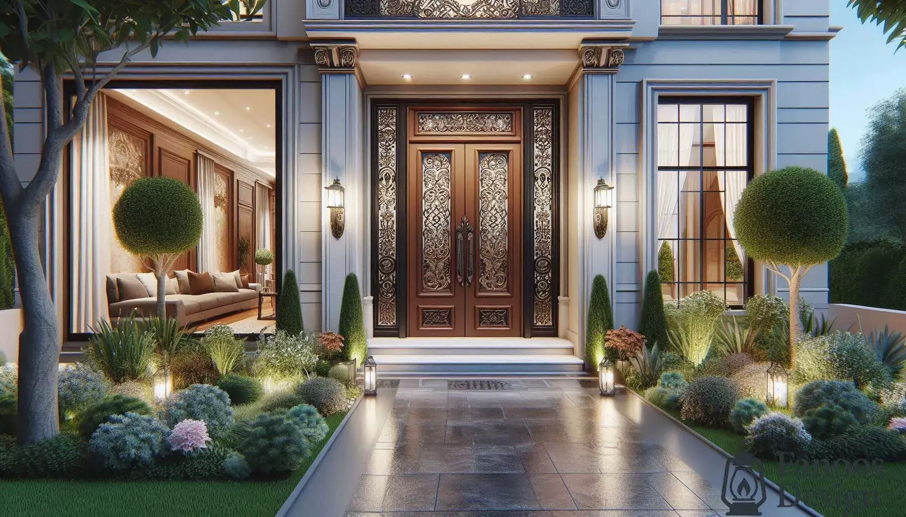 درب مناسب را برای خانه لوکس خود انتخاب کنید 2 درب مناسب را برای خانه لوکس خود انتخاب کنید