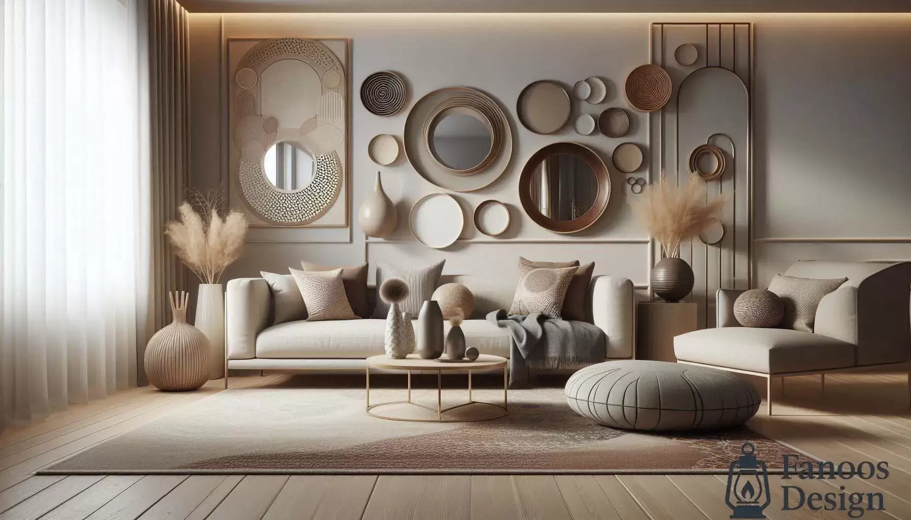 طرح دایره و بیضی در دکوراسیون منزل 17 طرح دایره و بیضی در دکوراسیون منزل