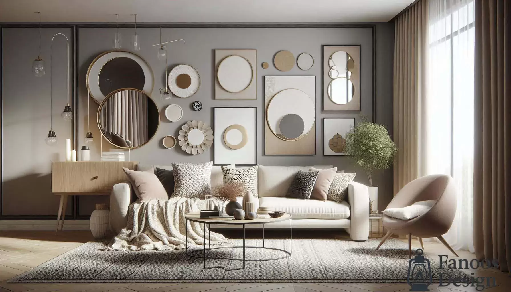 طرح دایره و بیضی در دکوراسیون منزل 16 طرح دایره و بیضی در دکوراسیون منزل