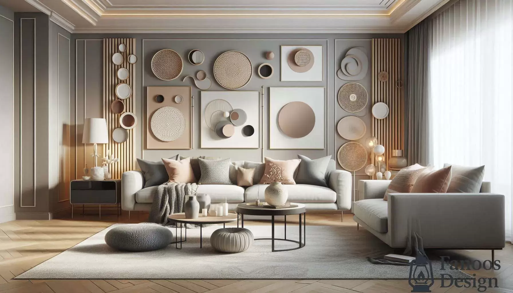 طرح دایره و بیضی در دکوراسیون منزل 2 طرح دایره و بیضی در دکوراسیون منزل