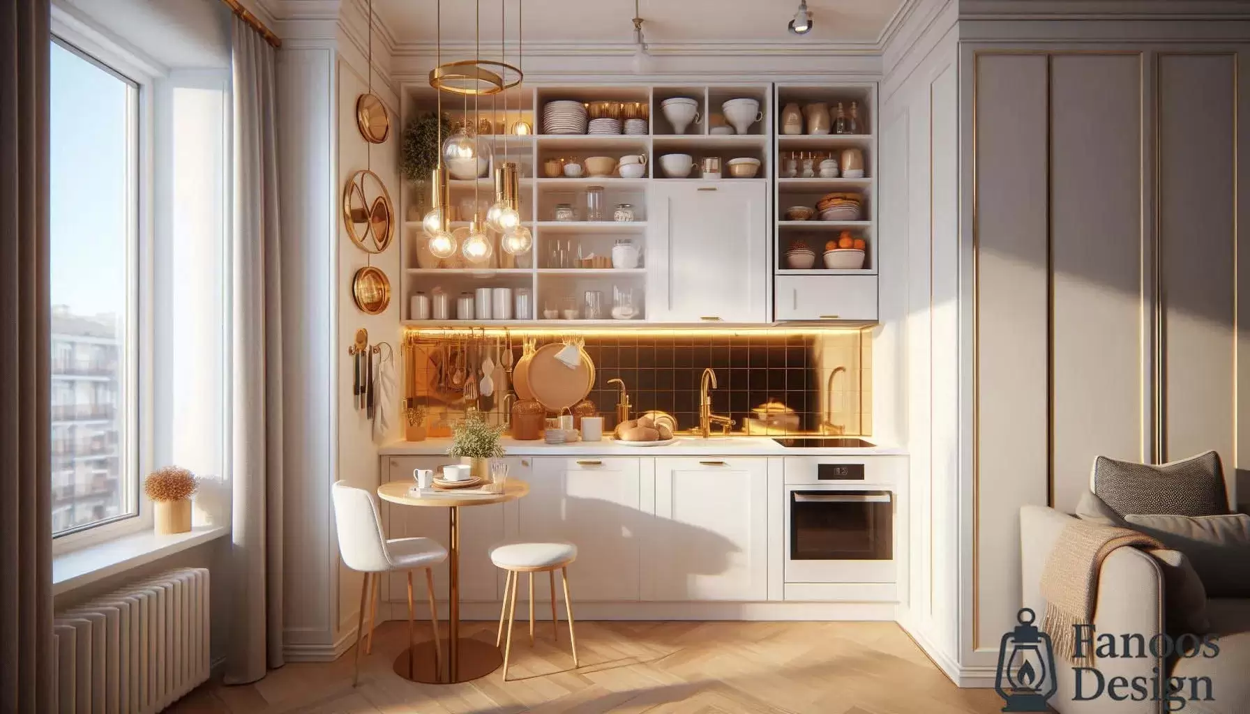 ترفندهای طلایی برای طراحی دکوراسیون آشپزخانه کوچک